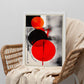 Póster BAUHAUS SOL ROJO