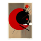 Póster de la Bauhaus: Sol Rojo
