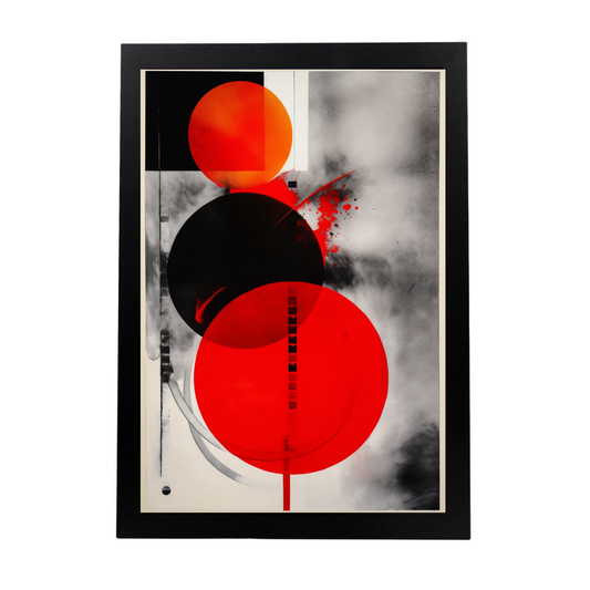 Póster BAUHAUS SOL ROJO