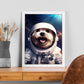 Póster de Bichón Astronauta Sonriente
