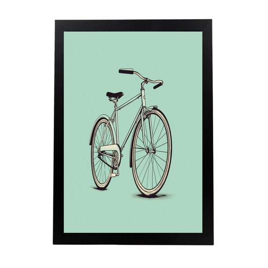 Lámina de Bicicleta Arte Callejero