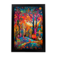 Póster de Bosque Caprichoso y Criaturas Juguetonas