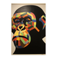 Póster Chimpancé estilo Victor Vasarely