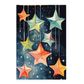 Póster Acuarela Celestial con Estrellas