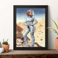 Póster de Chica Joven en Planeta Alienigena
