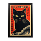 Póster del gato comunista chino