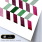Poster con dibújo de geometría colorida. Lámina Lilas verdes, ilustrada con con formas y figuras llenas de color.-Artwork-Nacnic-Nacnic Estudio SL