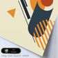 Poster con diseño de constructivismo abstracto. Lámina colorida con formas y figuras. Constructivismo 6.-Artwork-Nacnic-Nacnic Estudio SL