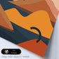 Poster con diseño de paisajes abstractos. Lámina colorida. Paisaje 4.-Artwork-Nacnic-Nacnic Estudio SL