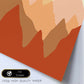 Poster con diseño de paisajes abstractos. Lámina colorida. Paisaje 6.-Artwork-Nacnic-Nacnic Estudio SL