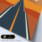 Poster con diseño de paisajes abstractos. Lámina colorida. Paisaje 7.-Artwork-Nacnic-Nacnic Estudio SL