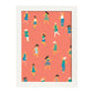 Poster con Diseño Estampado de Mujeres. Lámina Multicolor con Patrones Veraniegos para-Artwork-Nacnic-A3-Marco Blanco-Nacnic Estudio SL