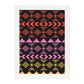 Poster con diseño estampado. Lámina Boho tribal lila, imágenes con patrones estampados.-Artwork-Nacnic-A4-Marco Blanco-Nacnic Estudio SL