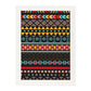 Poster con diseño estampado. Lámina Boho tribal tierras, imágenes con patrones estampados.-Artwork-Nacnic-A3-Marco Blanco-Nacnic Estudio SL