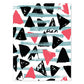 Poster con diseño estampado. Lámina Estampado negro rosa, imágenes con patrones estampados.-Artwork-Nacnic-A4-Sin marco-Nacnic Estudio SL