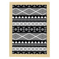 Poster con diseño estampado. Lámina Tribal 2, imágenes con patrones estampados.-Artwork-Nacnic-A3-Marco Madera clara-Nacnic Estudio SL