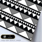 Poster con diseño estampado. Lámina Tribal 3, imágenes con patrones estampados.-Artwork-Nacnic-Nacnic Estudio SL