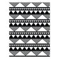 Poster con diseño estampado. Lámina Tribal 3, imágenes con patrones estampados.-Artwork-Nacnic-A4-Sin marco-Nacnic Estudio SL