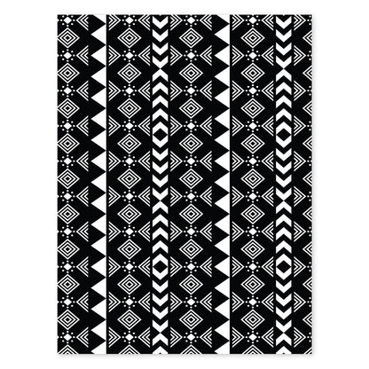 Poster con diseño estampado. Lámina Tribal, imágenes con patrones estampados.-Artwork-Nacnic-A4-Sin marco-Nacnic Estudio SL