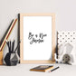Poster con frase inspiracional. Lámina de decoración 'Buen humano' con frases motivadoras y llenas de energia.-Artwork-Nacnic-Nacnic Estudio SL