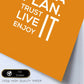 Poster con frase inspiracional. Lámina de decoración 'Dios tiene un plan' con frases motivadoras y llenas de energia.-Artwork-Nacnic-Nacnic Estudio SL