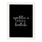 Poster con frase inspiracional. Lámina de decoración 'Expectacion' con frases motivadoras y llenas de energia.-Artwork-Nacnic-A4-Marco Blanco-Nacnic Estudio SL