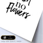 Poster con frase inspiracional. Lámina de decoración 'Sin lluvia, sin flores' con frases motivadoras y llenas de energia.-Artwork-Nacnic-Nacnic Estudio SL