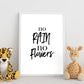 Poster con frase inspiracional. Lámina de decoración 'Sin lluvia, sin flores' con frases motivadoras y llenas de energia.-Artwork-Nacnic-Nacnic Estudio SL