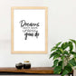 Poster con frase inspiracional. Lámina de decoración 'Sueños' con frases motivadoras y llenas de energia.-Artwork-Nacnic-Nacnic Estudio SL