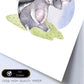 Poster con ilustración de Animal. Mofeta Feliz.-Artwork-Nacnic-Nacnic Estudio SL