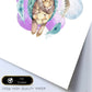 Poster con ilustración de Animal. Tortuga Feliz.-Artwork-Nacnic-Nacnic Estudio SL