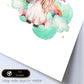 Poster con ilustración de Animal. Unicornio y Arcoiris.-Artwork-Nacnic-Nacnic Estudio SL