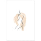 Poster con ilustracion de mujer. Dibujos con formas, caras, cuerpos y gestos de mujeres. 'Mujeres 15'.-Artwork-Nacnic-A4-Sin marco-Nacnic Estudio SL