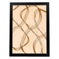 Poster con imágenes abstractas de cuadros. Lámina de exhibición de arte. 'Abstracto 13-Artwork-Nacnic-A3-Marco Negro-Nacnic Estudio SL