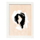 Poster con imágenes abstractas de cuadros. Lámina de exhibición de arte. 'Abstracto 17-Artwork-Nacnic-A3-Marco Blanco-Nacnic Estudio SL