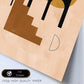 Poster con imágenes abstractas de cuadros. Lámina de exhibición de arte. 'Abstracto 22-Artwork-Nacnic-Nacnic Estudio SL