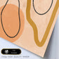 Poster con imágenes abstractas de cuadros. Lámina de exhibición de arte. 'Abstracto 3-Artwork-Nacnic-Nacnic Estudio SL