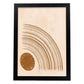 Poster con imágenes abstractas de cuadros. Lámina de exhibición de arte. 'Abstracto 7-Artwork-Nacnic-A3-Marco Negro-Nacnic Estudio SL