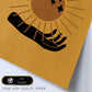 Poster con imágenes místicas, con imágenes de soles y lunas. misticismo, esoterismo, y paganismo. 'Místico 11'.-Artwork-Nacnic-Nacnic Estudio SL