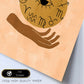 Poster con imágenes místicas, con imágenes de soles y lunas. misticismo, esoterismo, y paganismo. 'Místico 16'.-Artwork-Nacnic-Nacnic Estudio SL