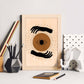 Poster con imágenes místicas, con imágenes de soles y lunas. misticismo, esoterismo, y paganismo. 'Místico 1'.-Artwork-Nacnic-Nacnic Estudio SL