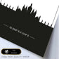 Poster con mapa de Cambridge - Inglaterrapdf. Láminas con Skyline de ciudades de Inglaterra e Irlanda con sombra negra.-Artwork-Nacnic-Nacnic Estudio SL