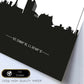 Poster con mapa de Gothenburg - Suecia. Láminas con Skyline de ciudades de Europa con sombra negra.-Artwork-Nacnic-Nacnic Estudio SL