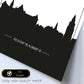 Poster con mapa de Groningen - Holanda. Láminas con Skyline de ciudades de Europa con sombra negra.-Artwork-Nacnic-Nacnic Estudio SL