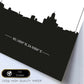 Poster con mapa de Helsinki - Finlandia. Láminas con Skyline de ciudades del norte de Europa con sombra negra.-Artwork-Nacnic-Nacnic Estudio SL