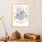 Poster con mapa de Lexington. Lámina de Estados Unidos, con imágenes de mapas y carreteras-Artwork-Nacnic-Nacnic Estudio SL
