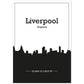 Poster con mapa de Liverpool - Inglaterra. Láminas con Skyline de ciudades de Inglaterra e Irlanda con sombra negra.-Artwork-Nacnic-A4-Sin marco-Nacnic Estudio SL