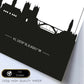 Poster con mapa de Porto - Portugal. Láminas con Skyline de ciudades de Europa con sombra negra.-Artwork-Nacnic-Nacnic Estudio SL