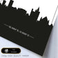 Poster con mapa de Poznan - Polonia. Láminas con Skyline de ciudades de Europa con sombra negra.-Artwork-Nacnic-Nacnic Estudio SL
