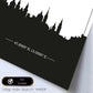 Poster con mapa de Salzburg - Austria. Láminas con Skyline de ciudades de Europa con sombra negra.-Artwork-Nacnic-Nacnic Estudio SL